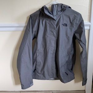 North Face Women’s zip up rain jacket